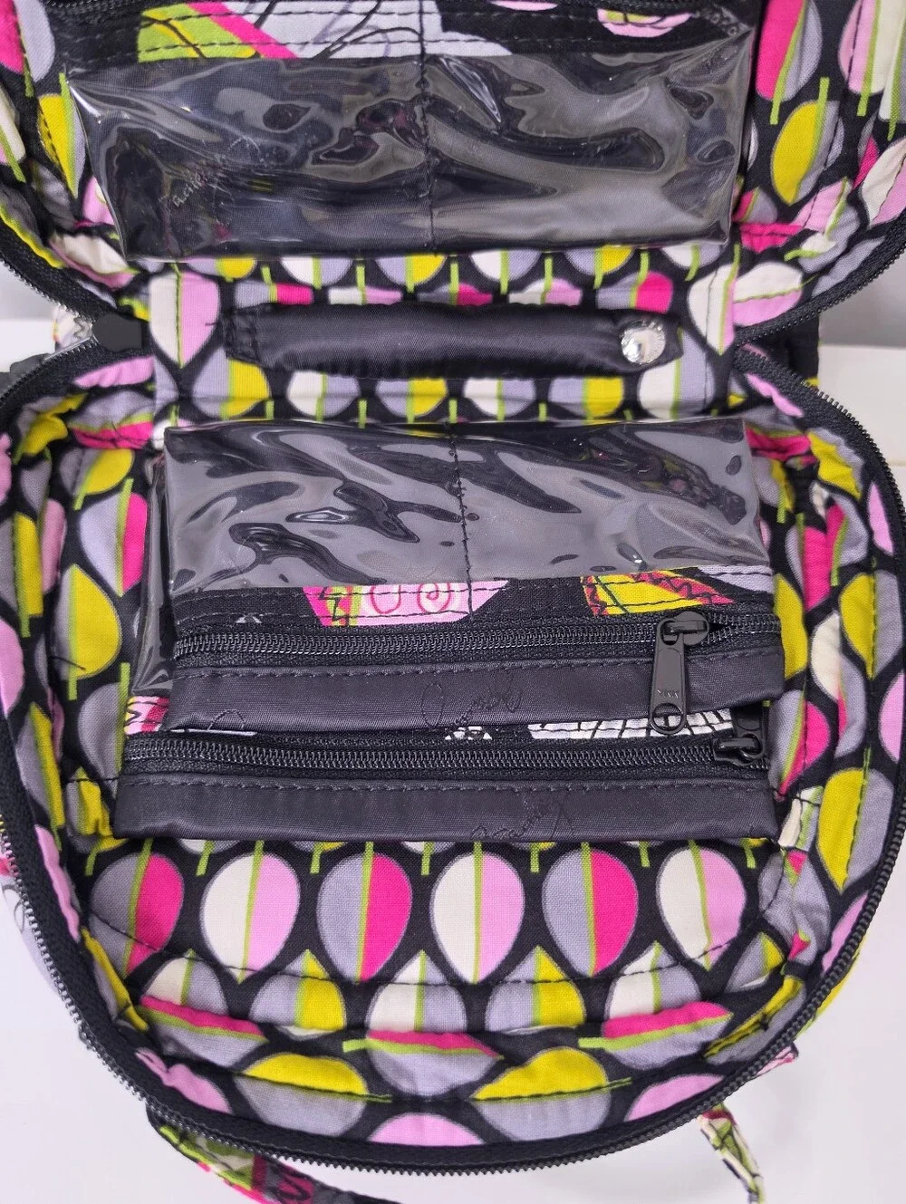Vera Bradley Moon Blooms Travel Jewelry Organizer